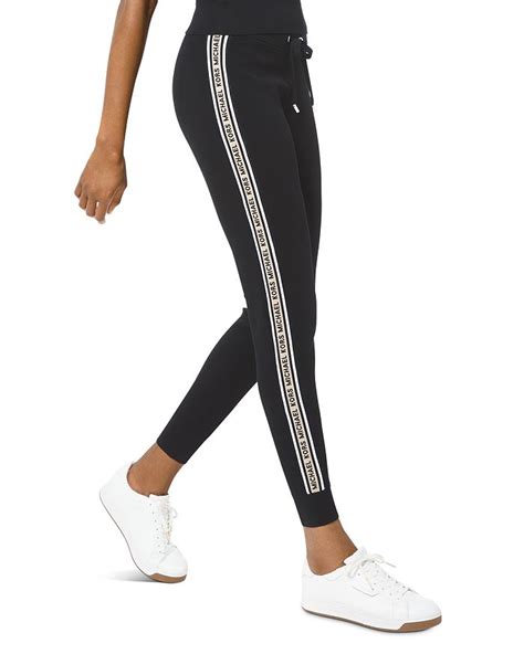 michael kors stretch pants mens|Michael Kors jogger pants women.